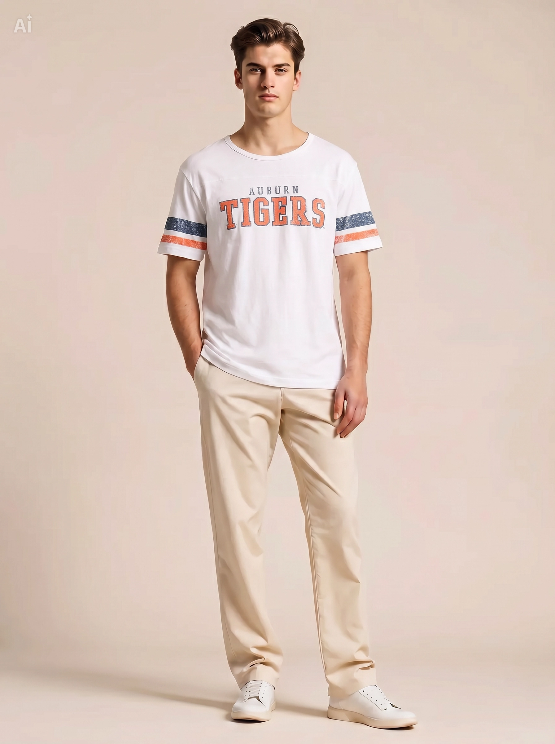 Camiseta OLD NAVY Auburn Tigers niño L