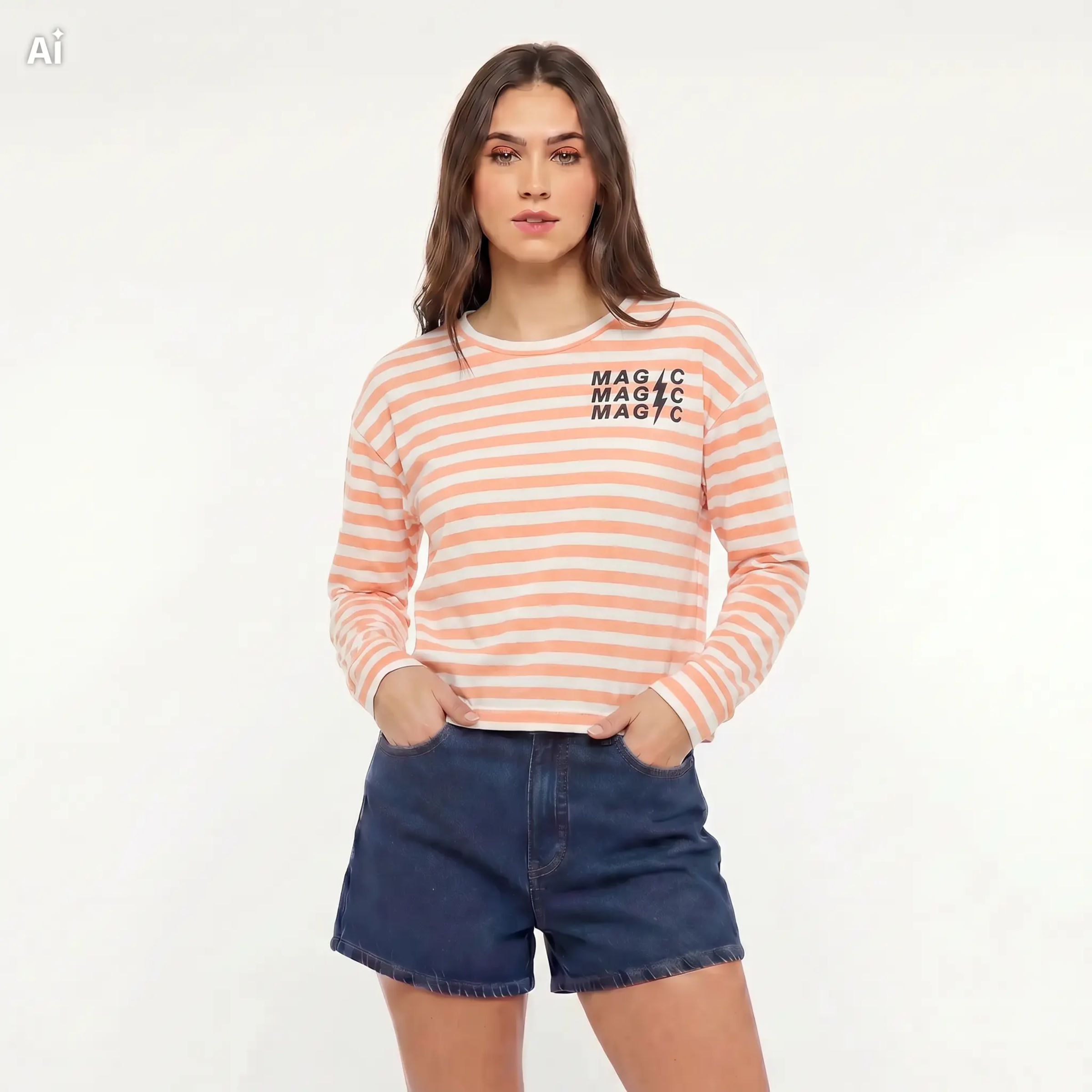 Sudadera de rayas MAGIC Talla 16 niña