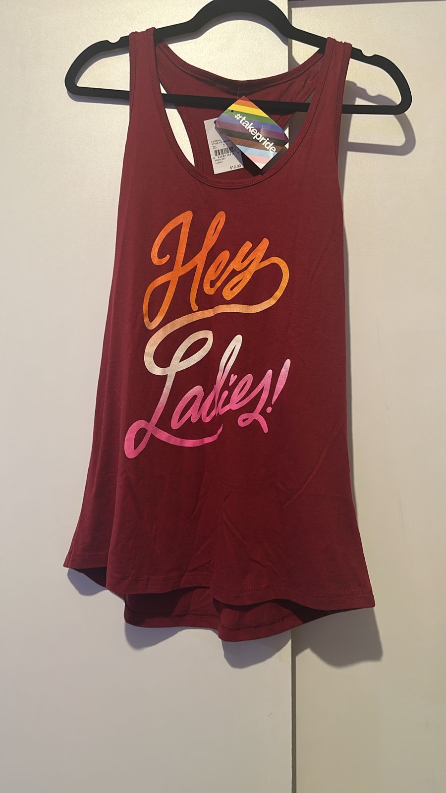 Blusa sin mangas 'Hey Ladies' Talla XL MARCA TRADEPRIDE