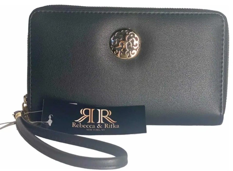 Cartera negra elegante
