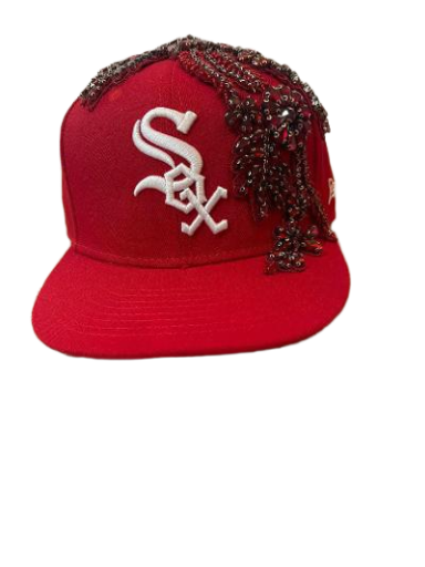 The Crimson SOX Embellished Cap