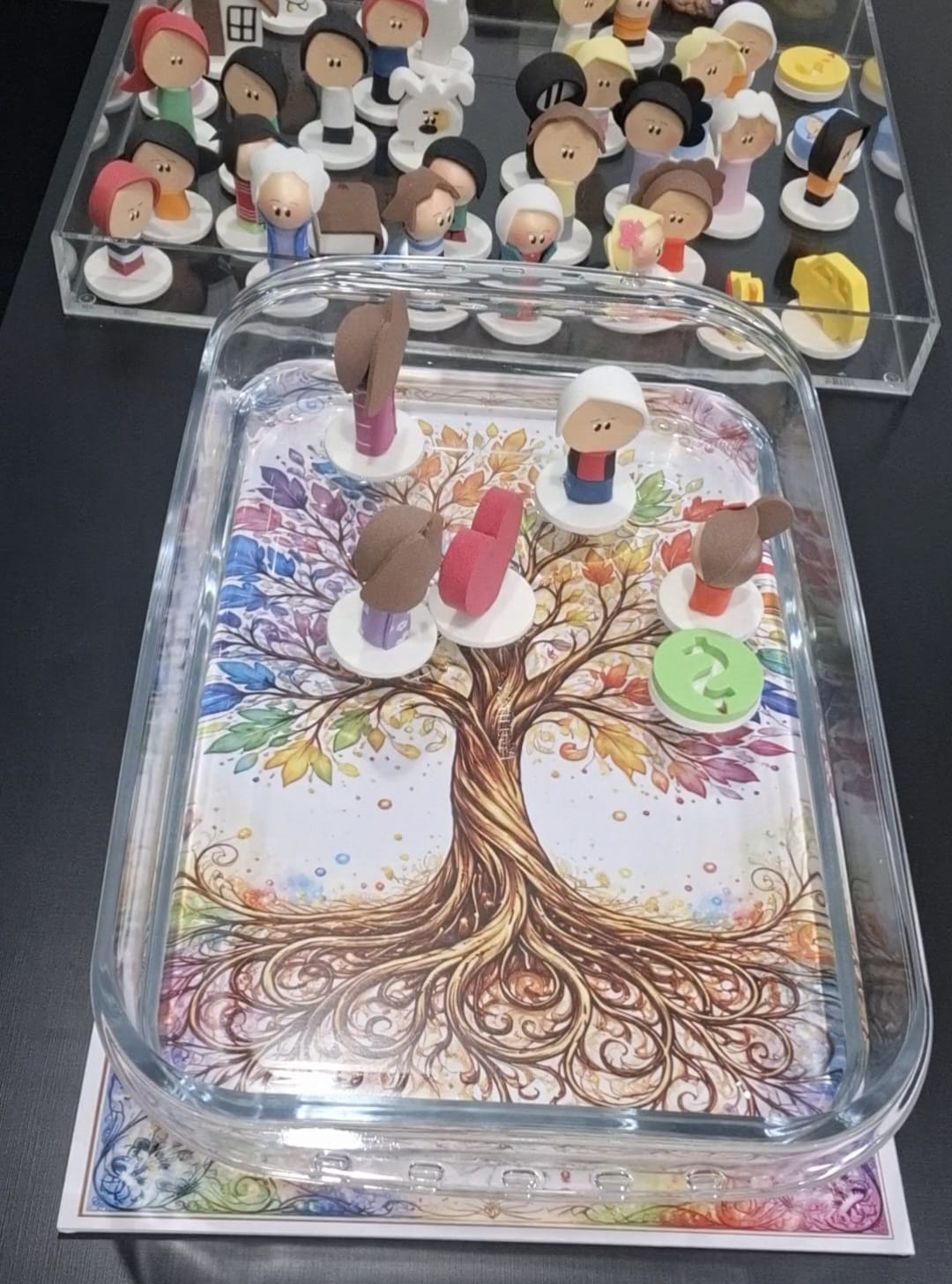 Constelação Familiar com Bonecos na Água