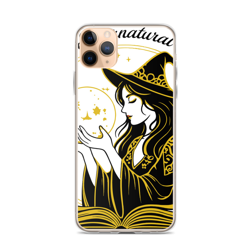 Witch Magic Clear iPhone Case