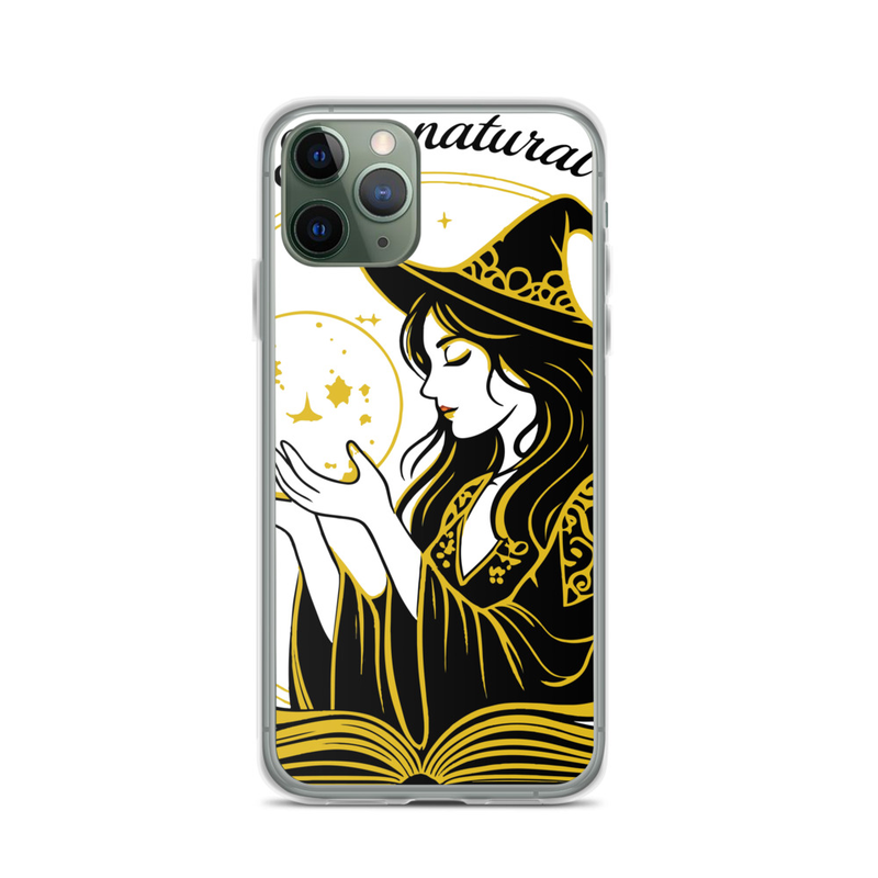 Witch Magic Clear iPhone Case