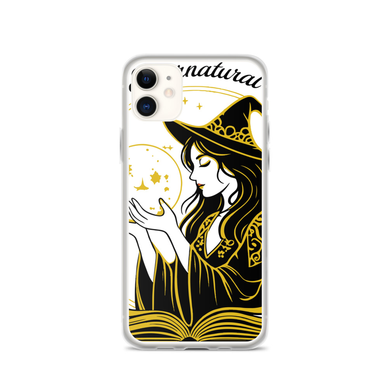 Witch Magic Clear iPhone Case