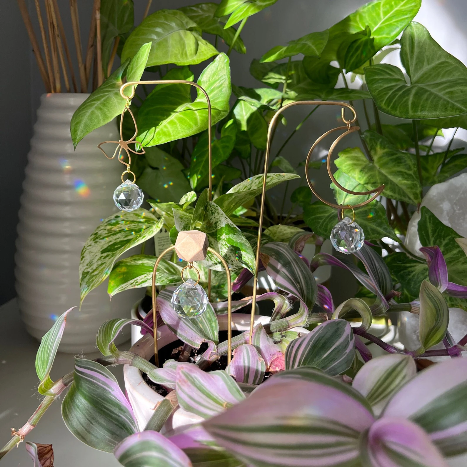 Crystal Suncatcher Set
