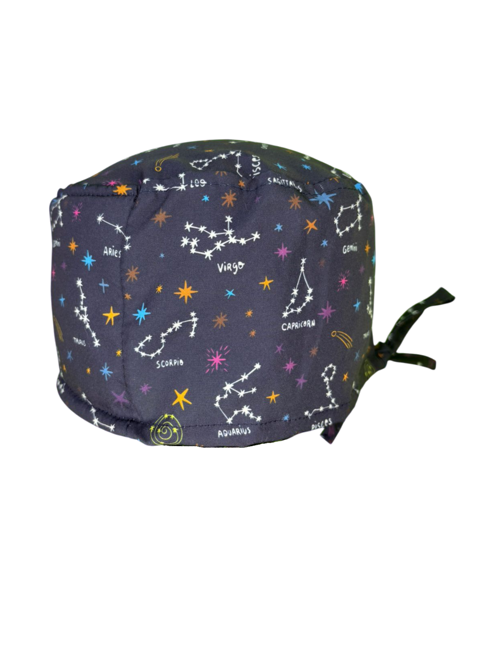 Gorro de cirujano con constelaciones