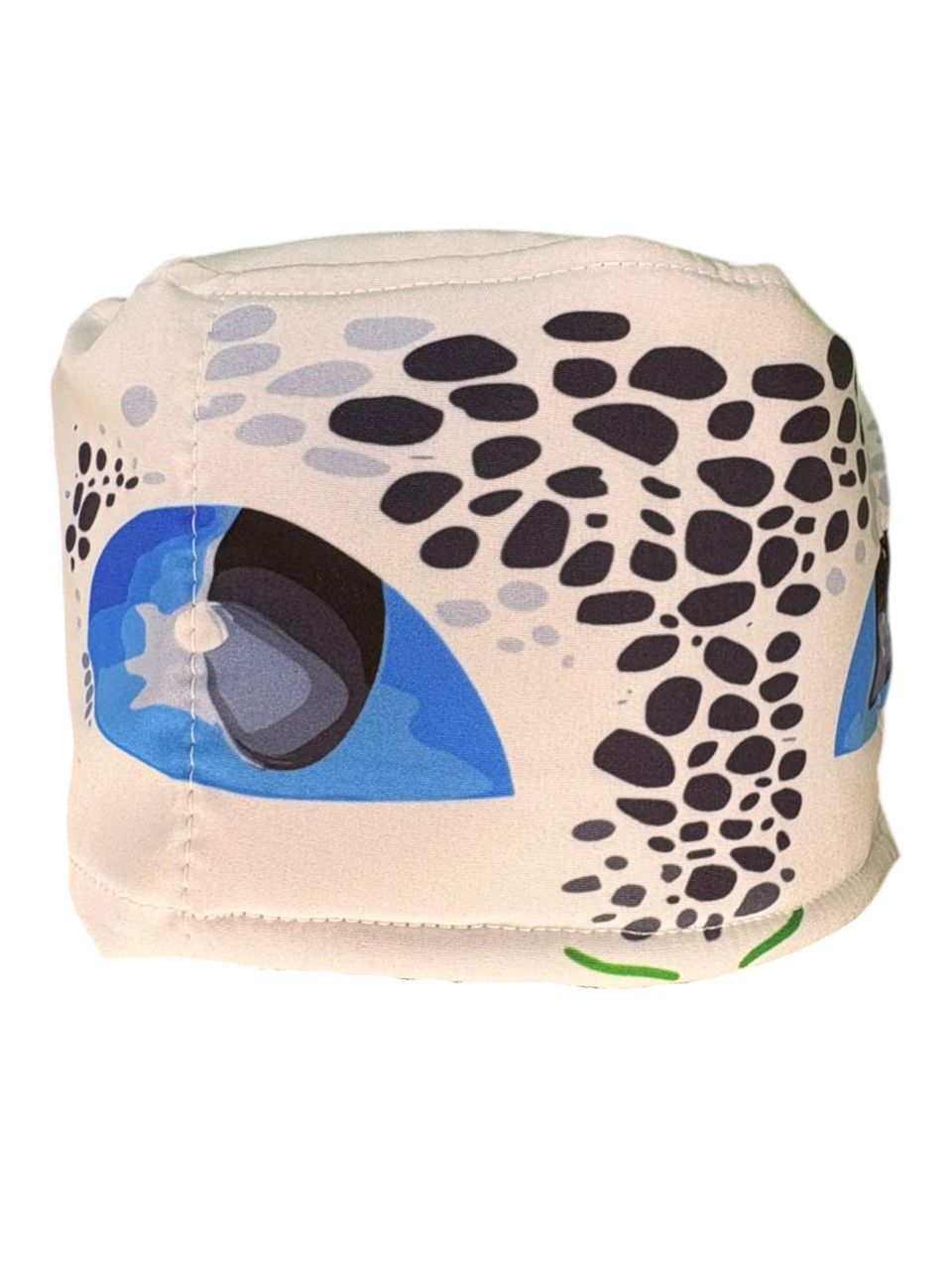 Cubrebocas infantil de gecko