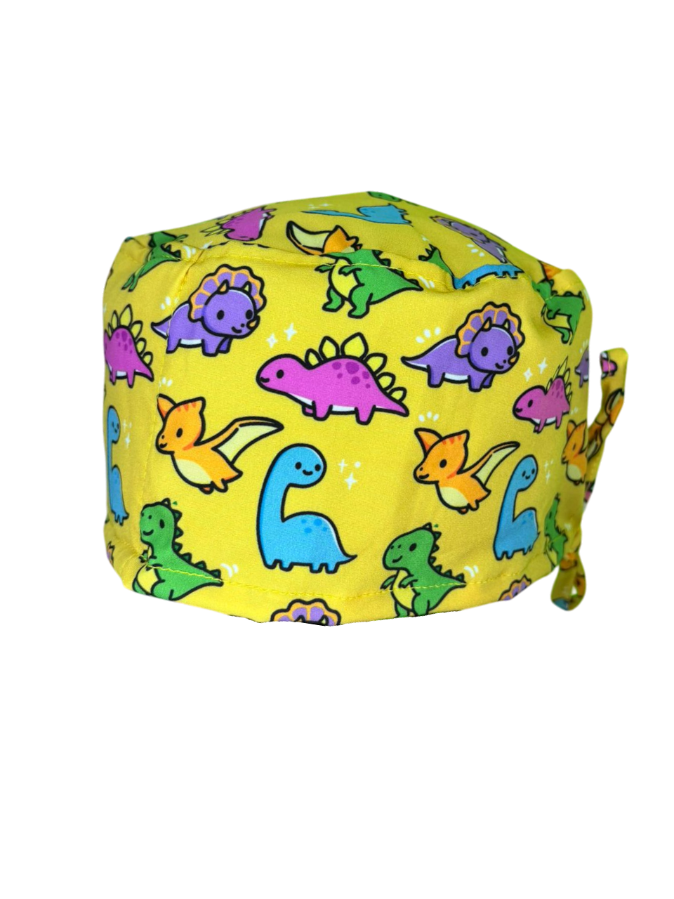 Gorro quirúrgico infantil con dinosaurios