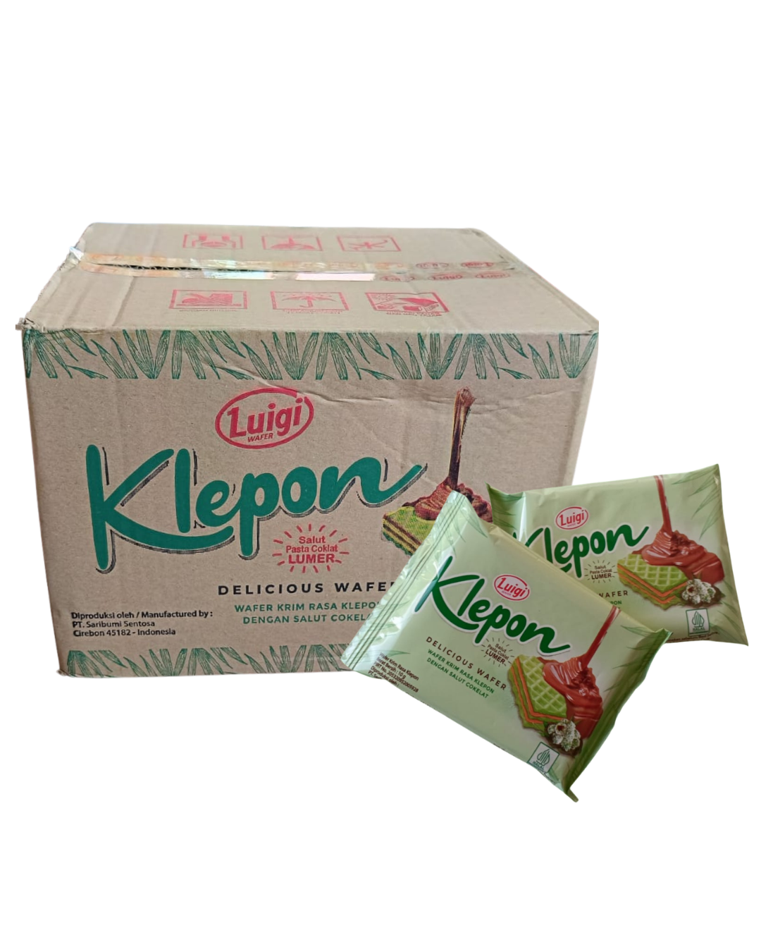 Luigi Klepon Wafer 1 Karton @ 120 pcs