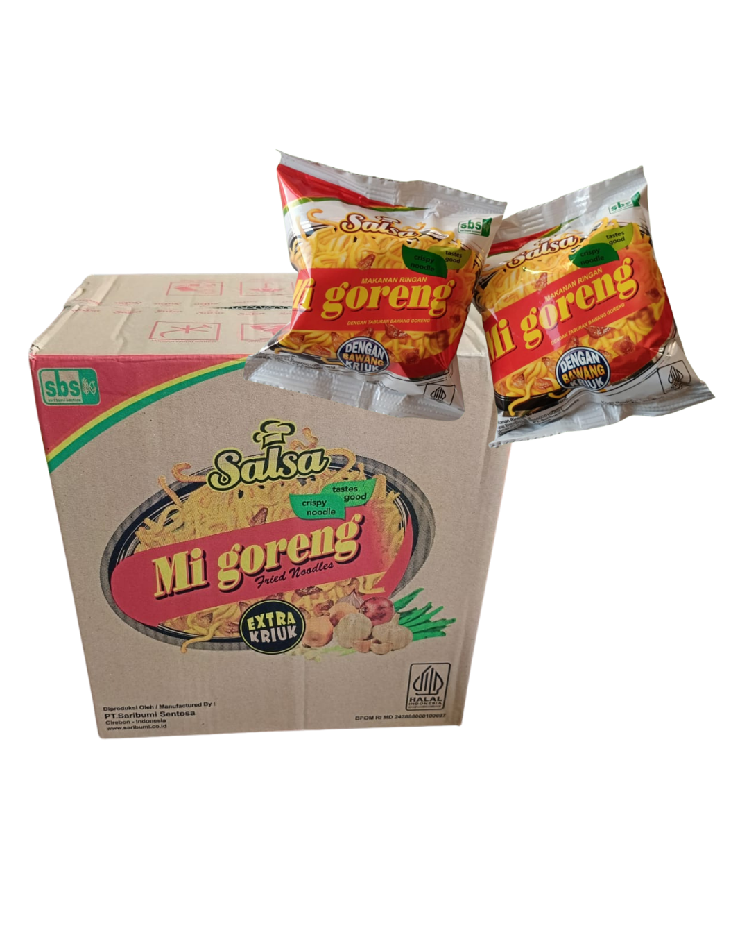 Salsa Mi Goreng Kremes 1 Karton @ 80 pcs