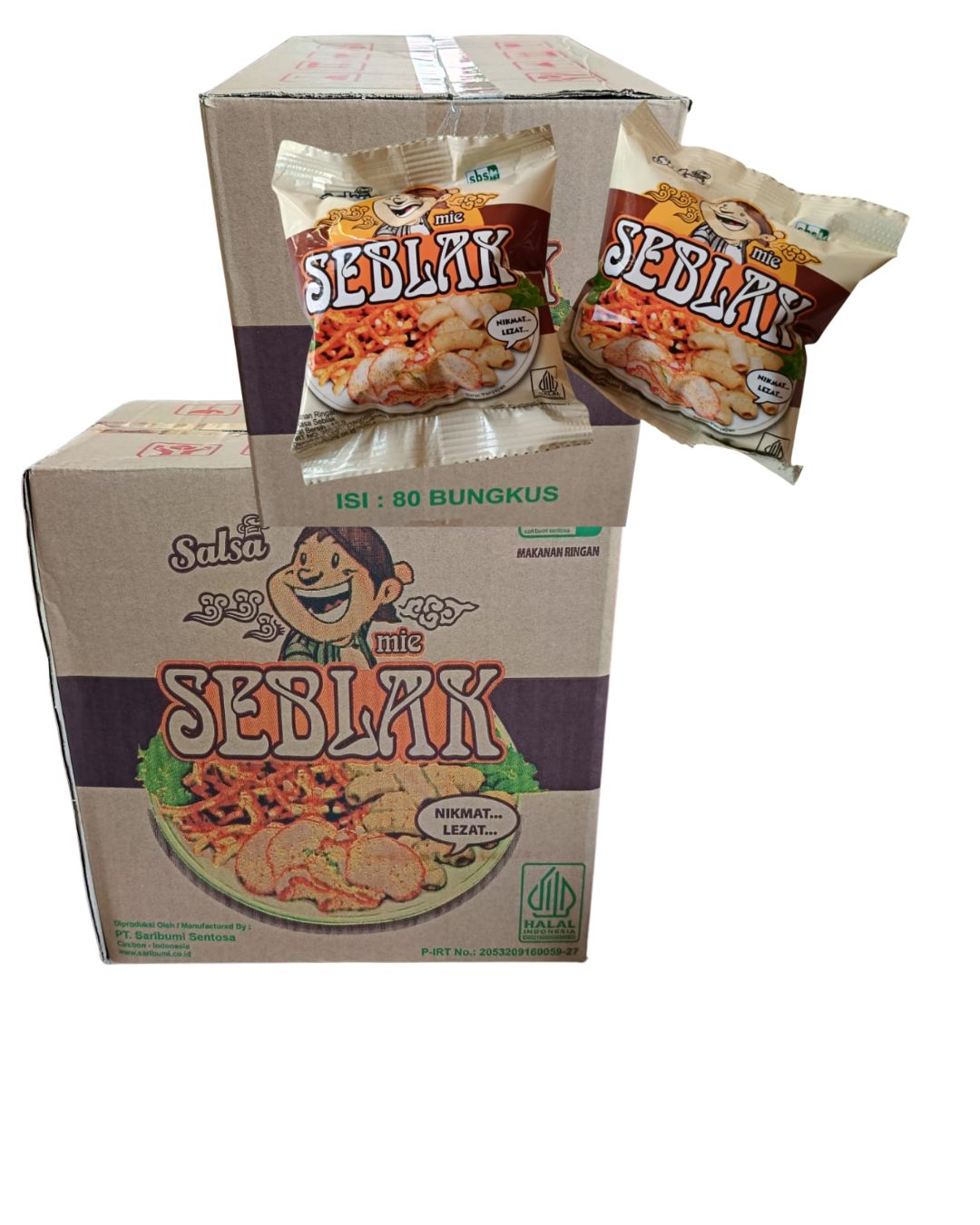 Mie Seblak Salsa 1 Karton @ 80 pcs