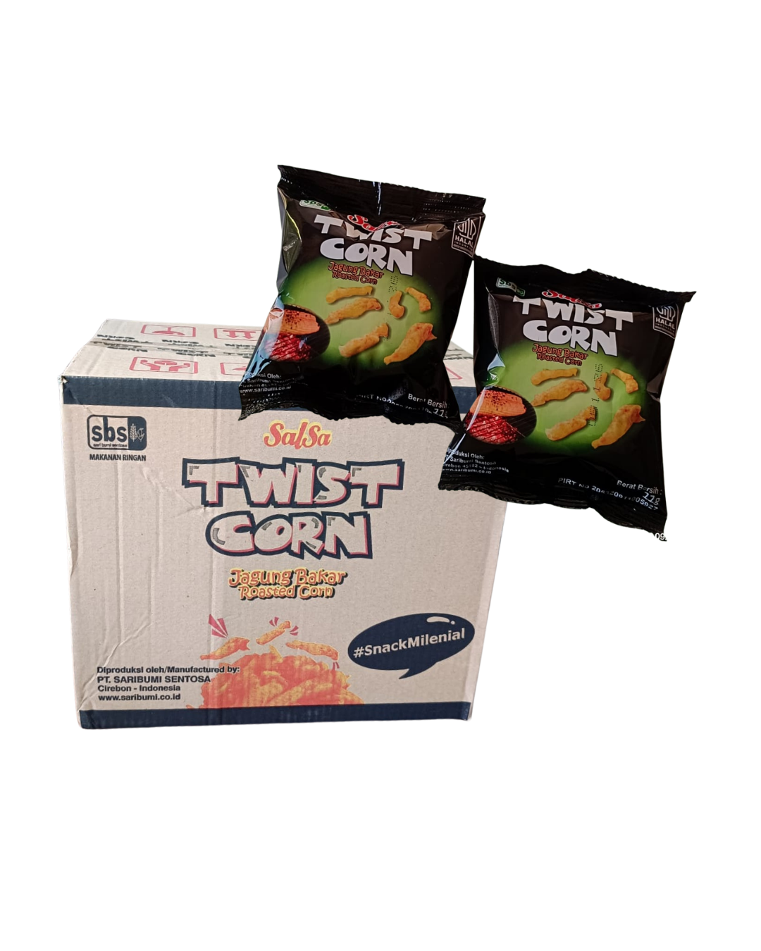 Salsa Twist Corn 1 Karton @ 80 pcs