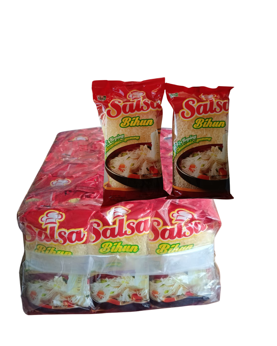 Salsa Bihun Jagung 2 keping 1 Bal @ 24 pcs