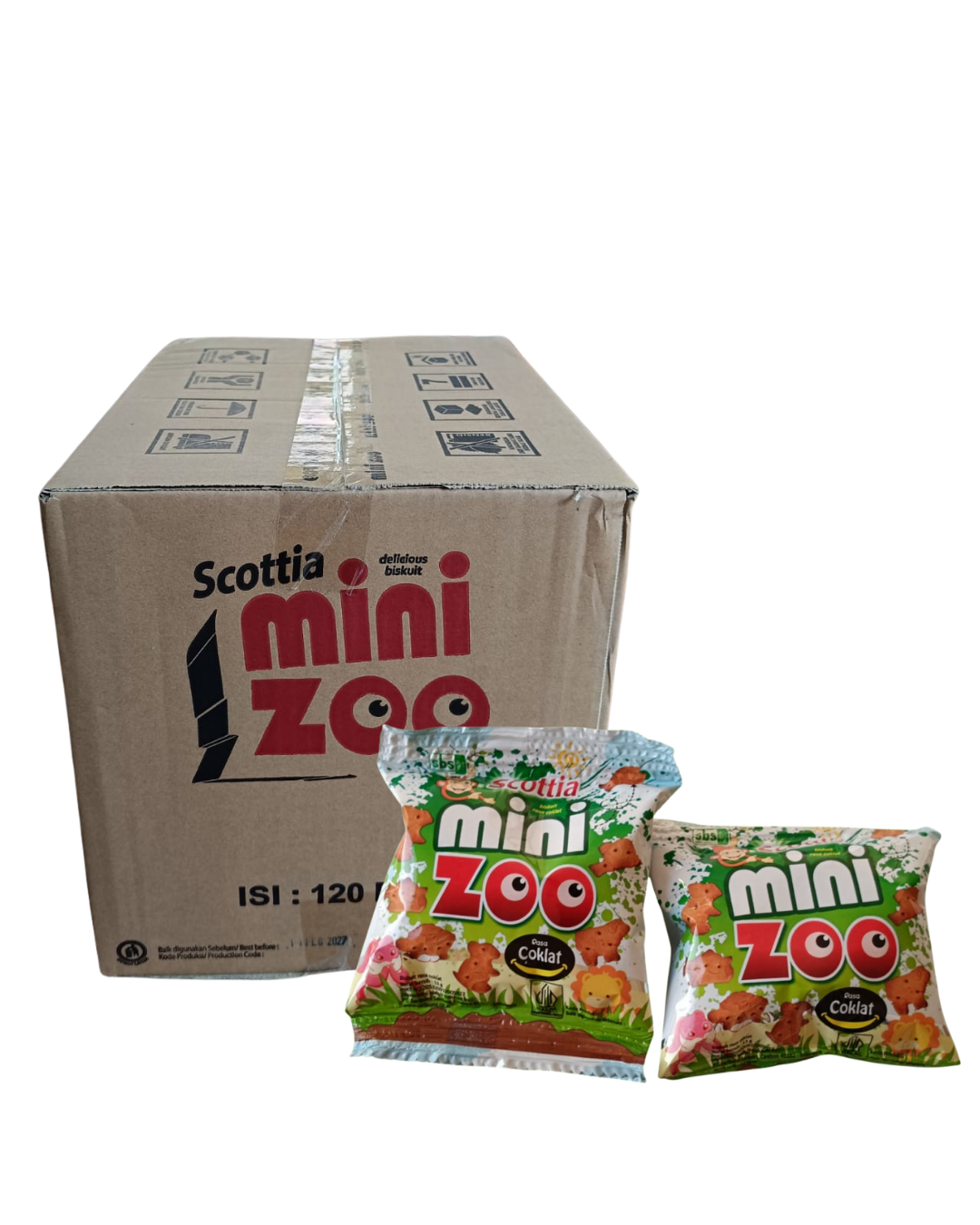 Scotlia Mini Zoo Snack 1 Karton @ 120 pcs