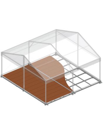 Tente de réception 10x5 avec plancher