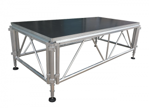 Praticable 2x1m 100-170cm