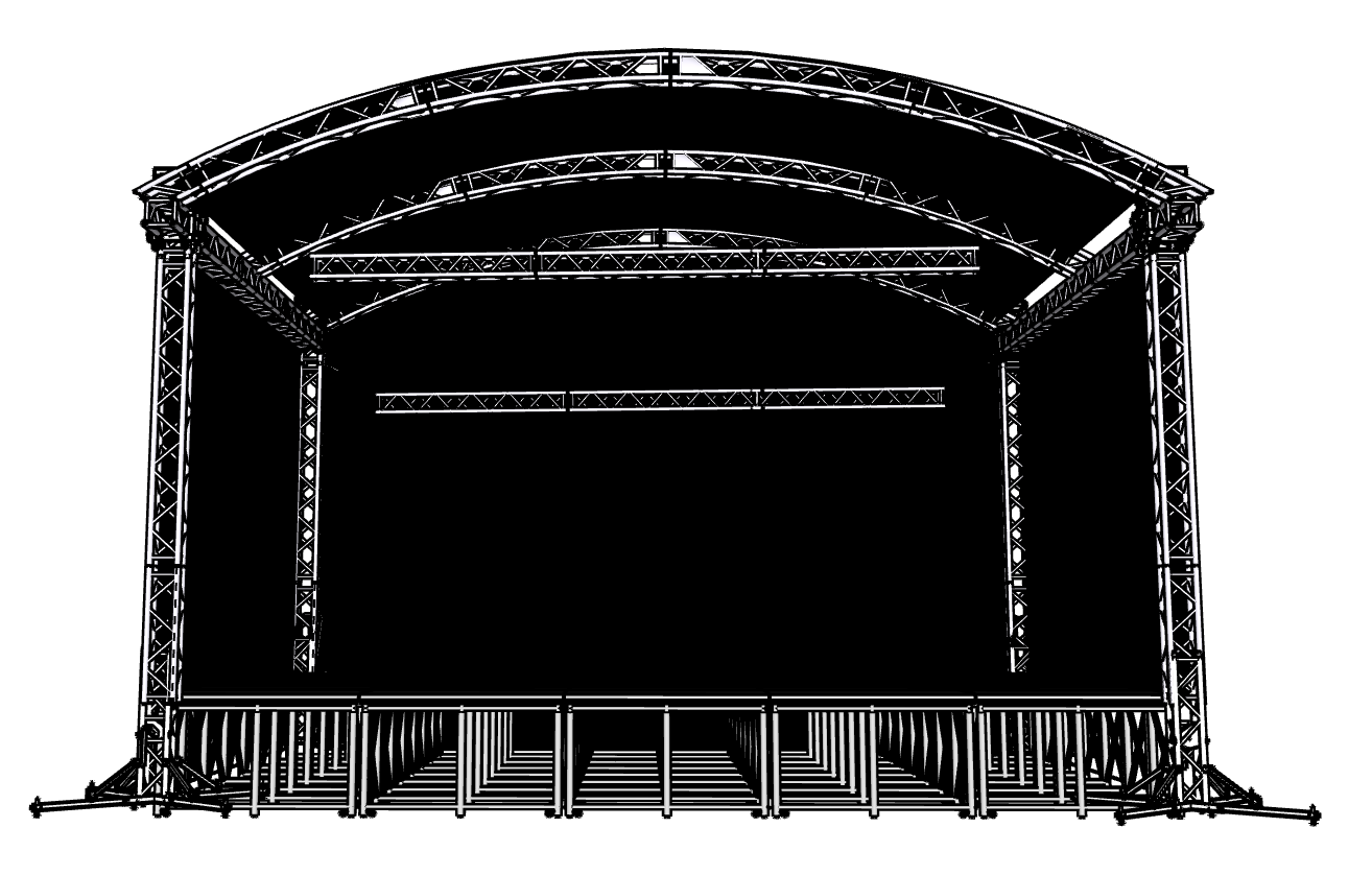 Scène complète 70m² ARCROOF