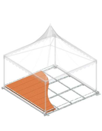 Plancher pour tente de réception 5x5