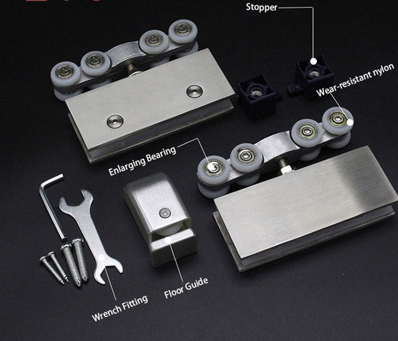 Stainless Steel Glass Door Rollers