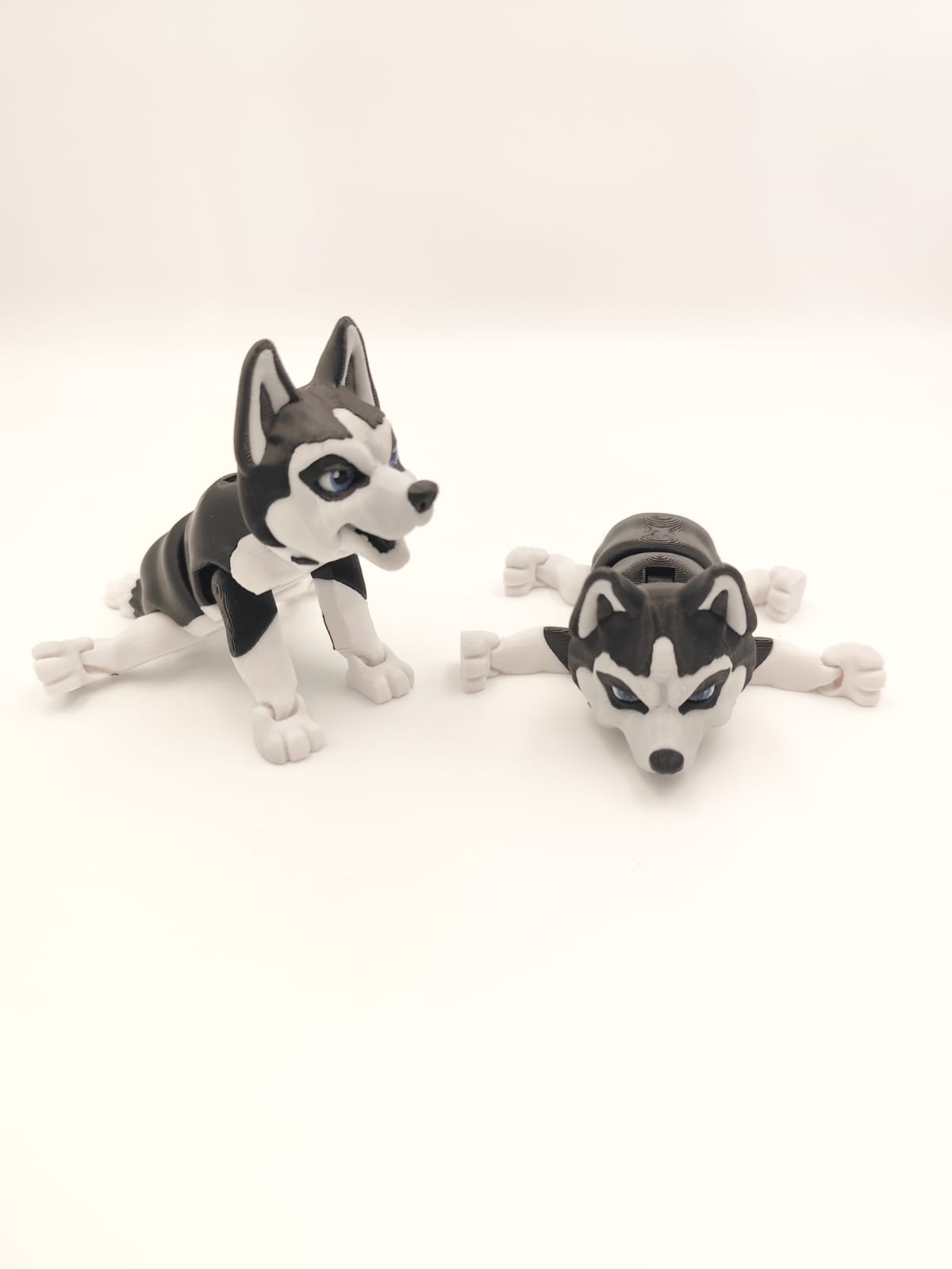 Beweglicher Husky