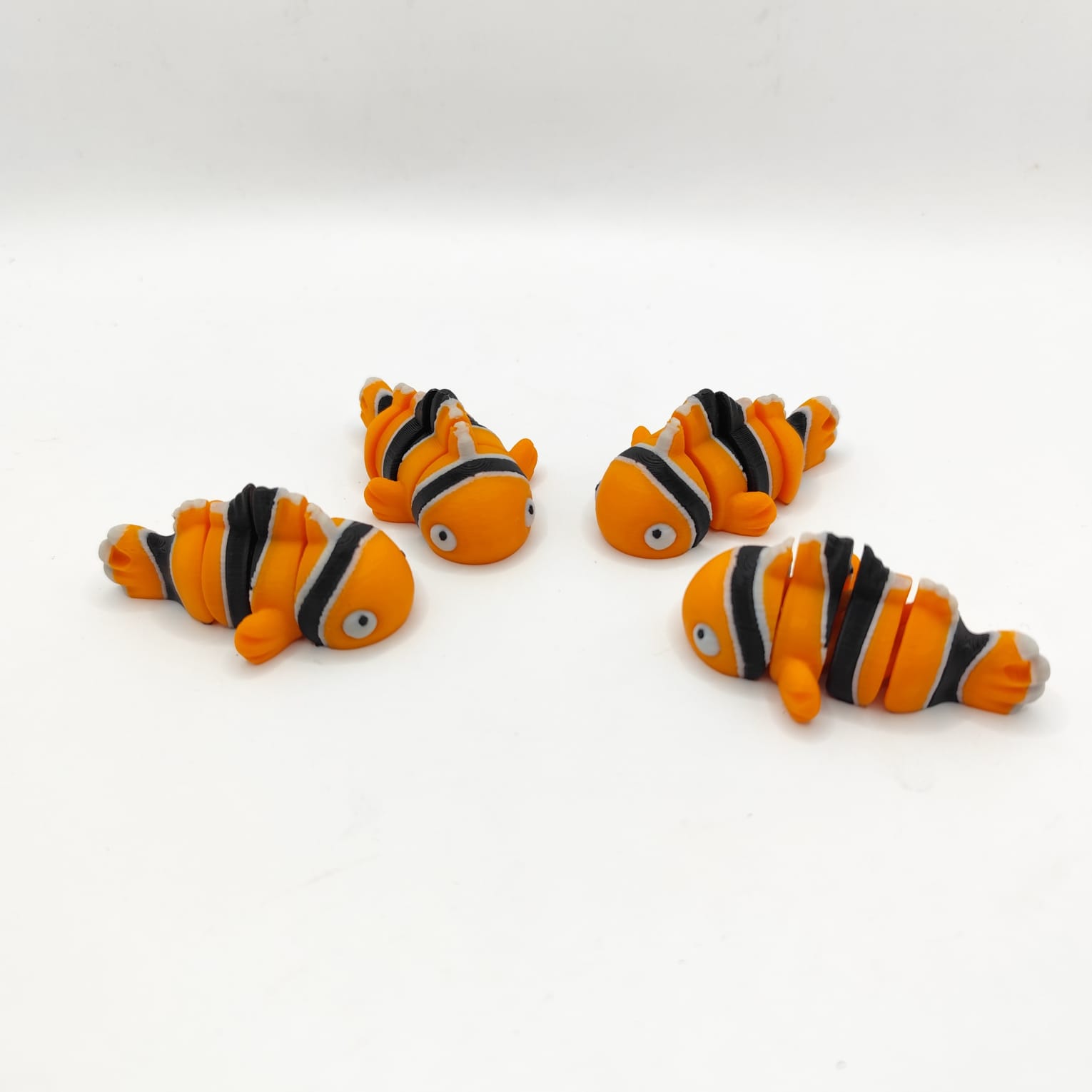 Beweglicher Clownfisch