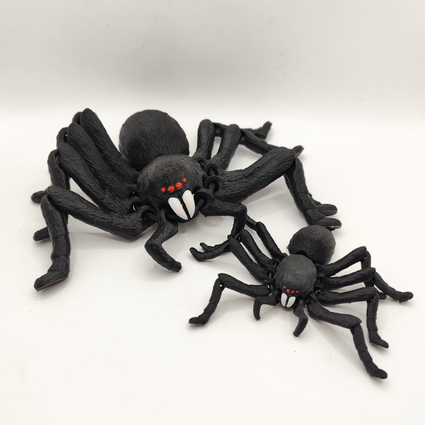 Bewegliche Spinne