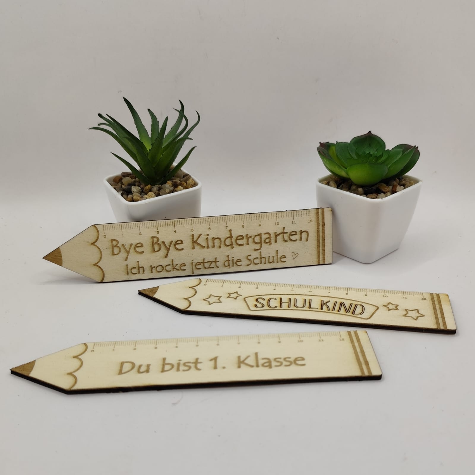 Lineal für Einschulung