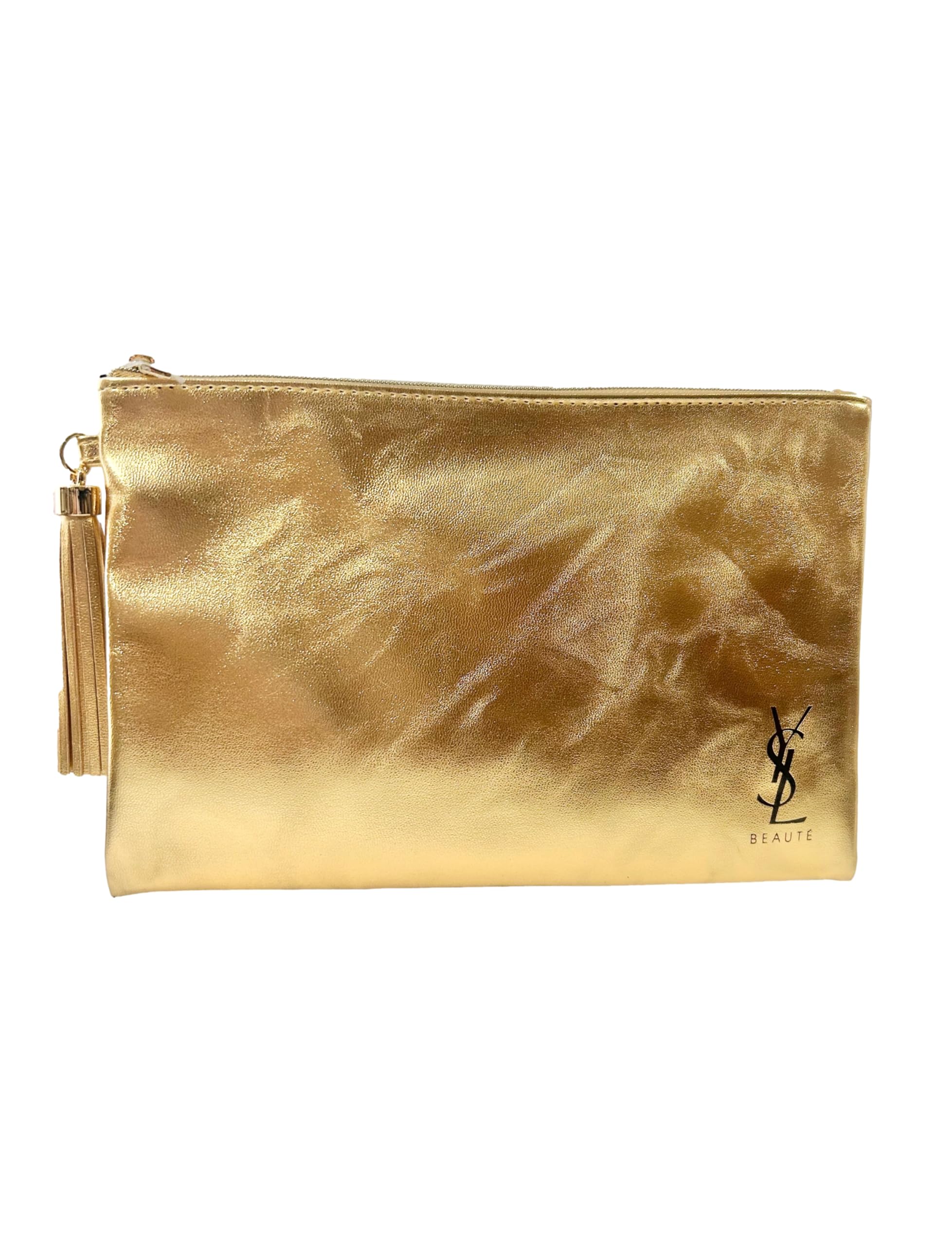 Gold Metallic Clutch Bag