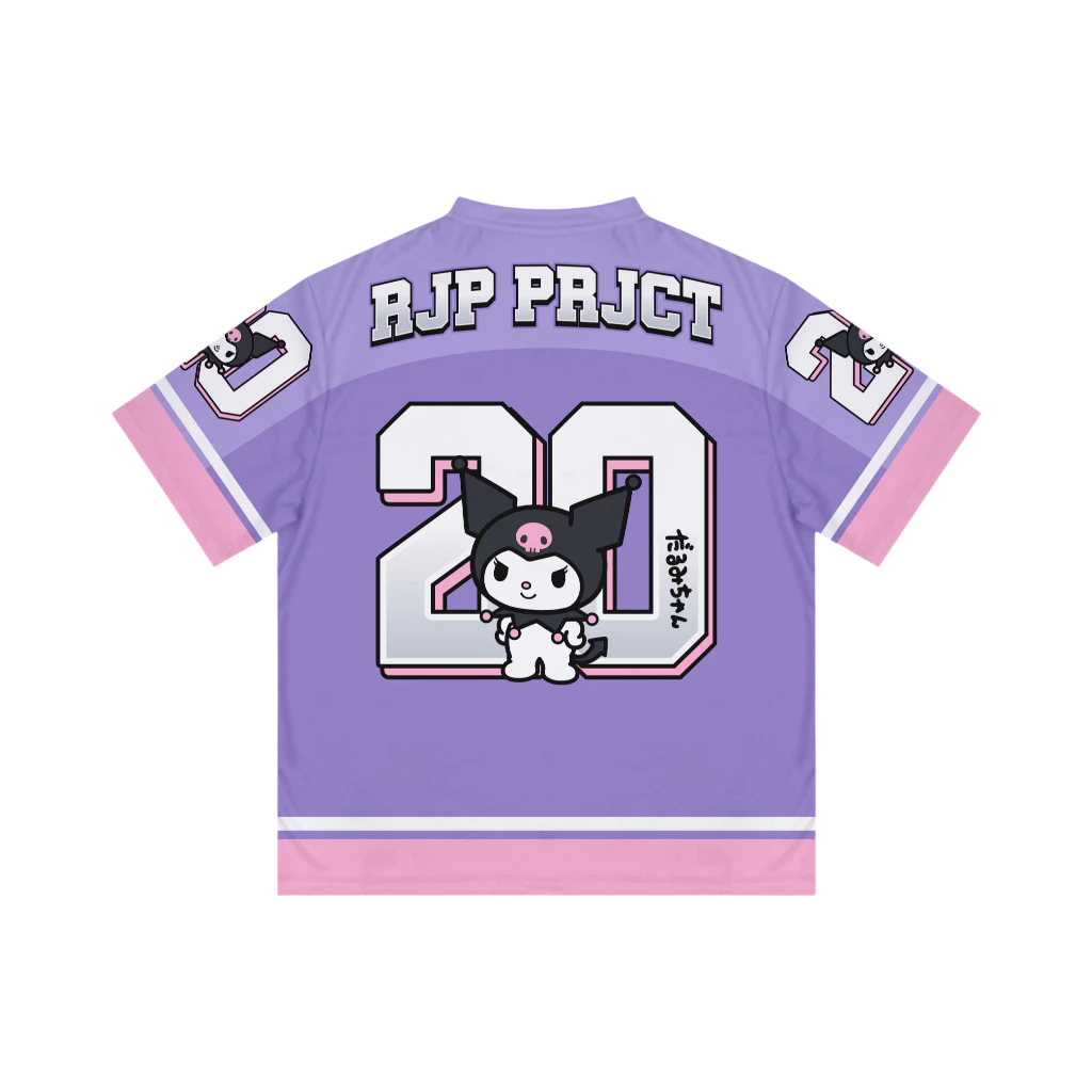 Kaos Jersey Karakter My Melody Ungu