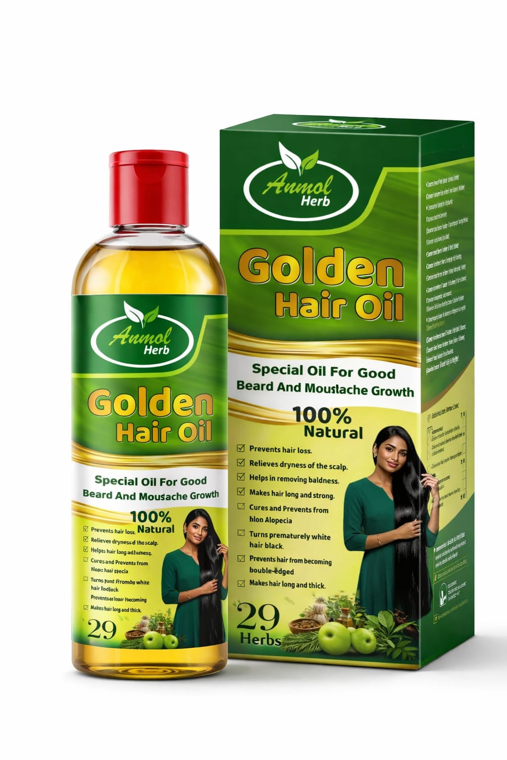 Golden Hair Oil