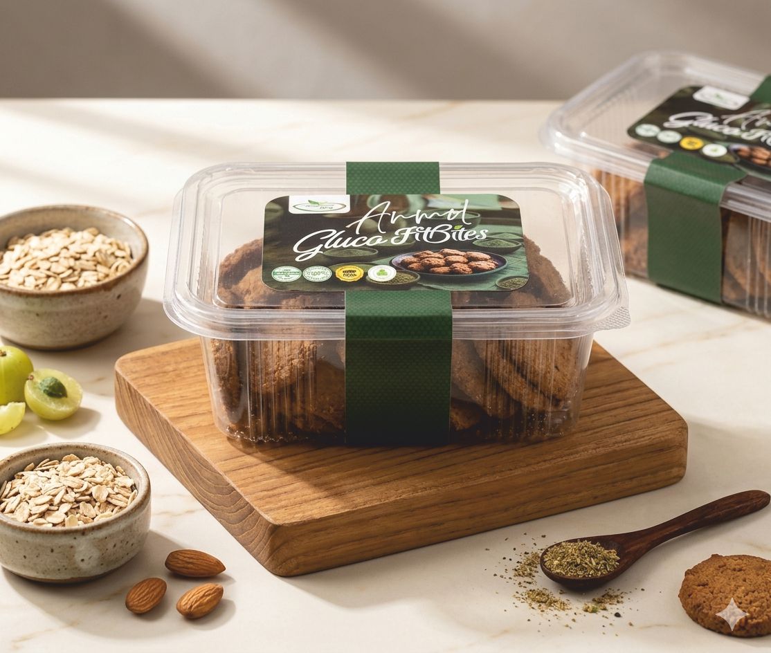 Almond Gluco Fit Bites