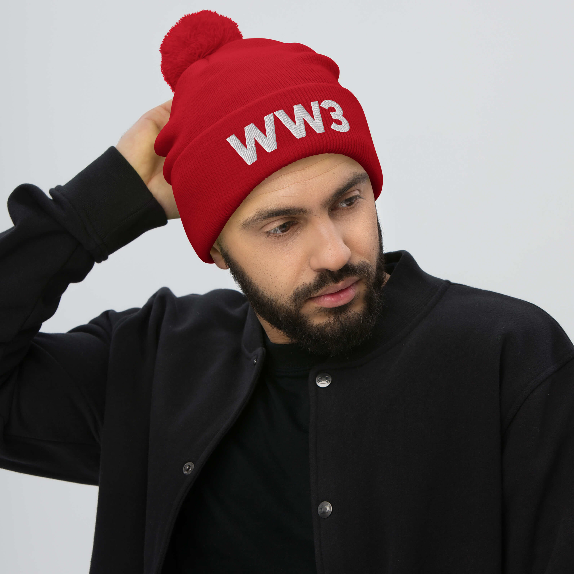 WW3 Pom-Pom Beanie