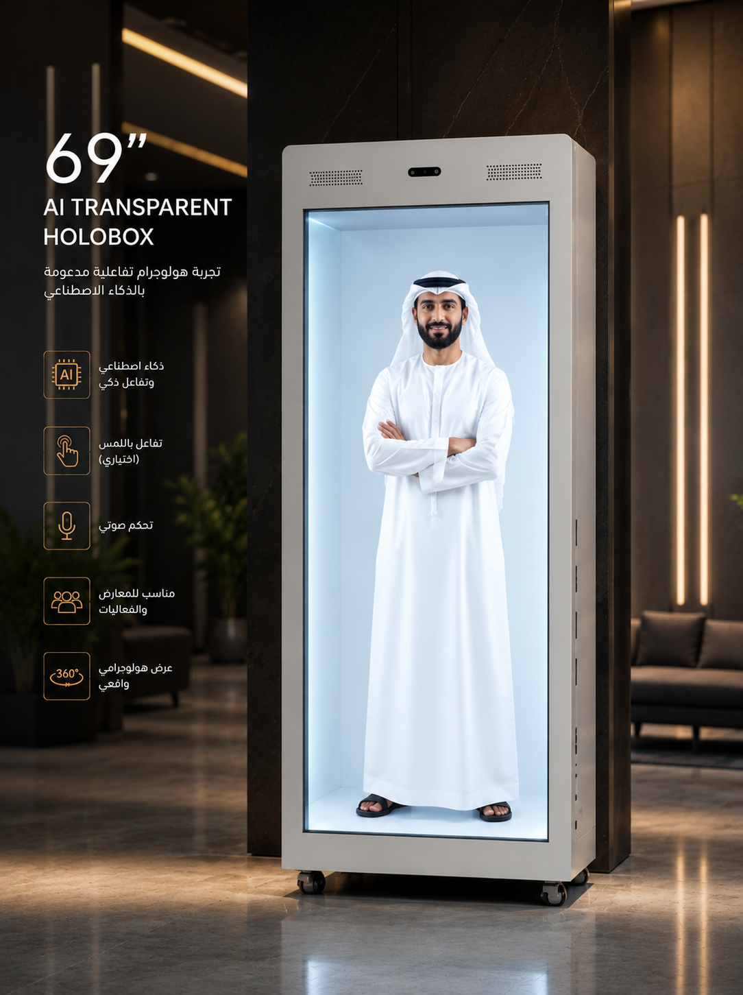69inch holobox