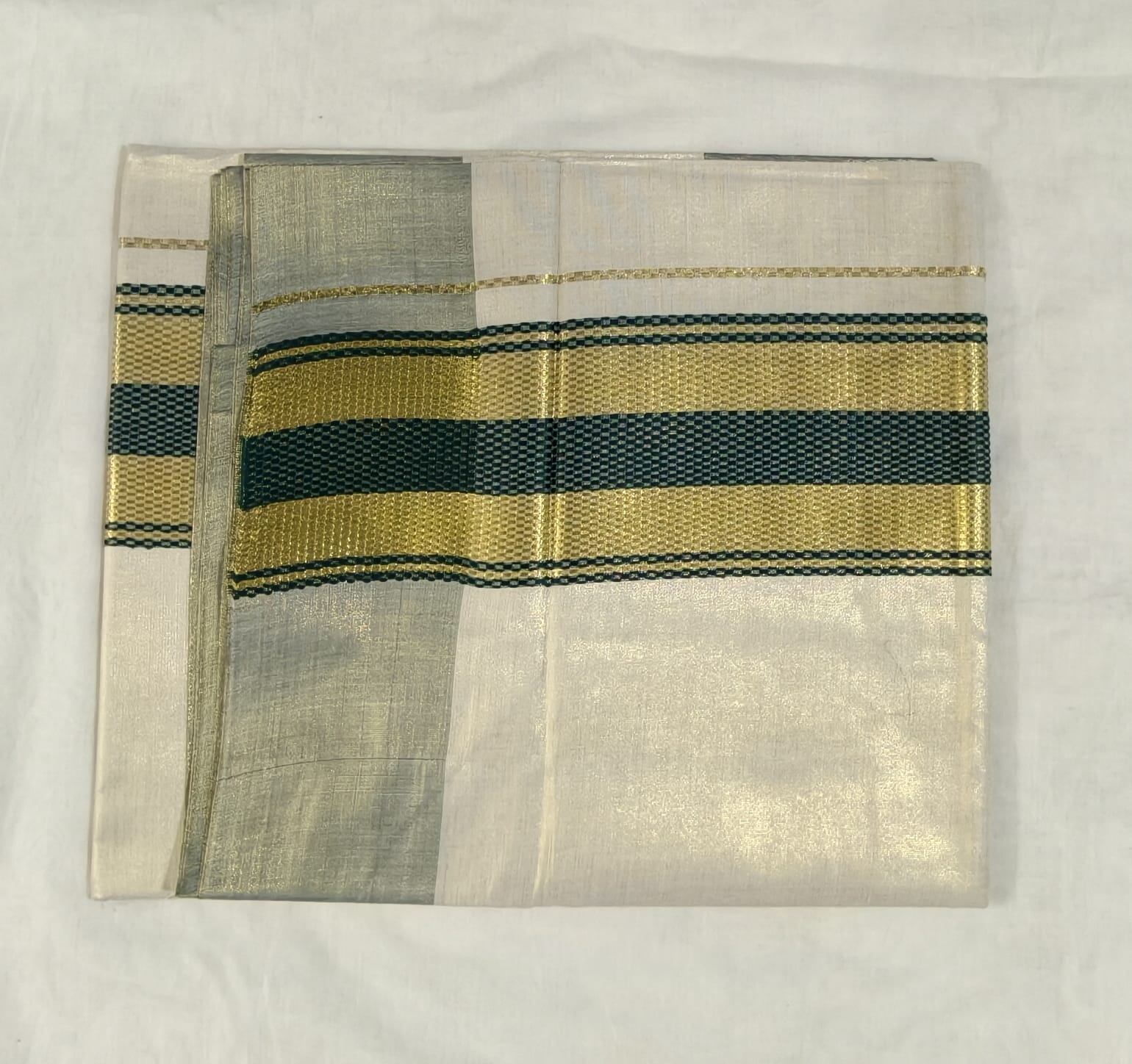 Kerala Green set saree