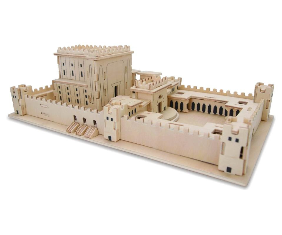 Wooden Temple Model Kit
