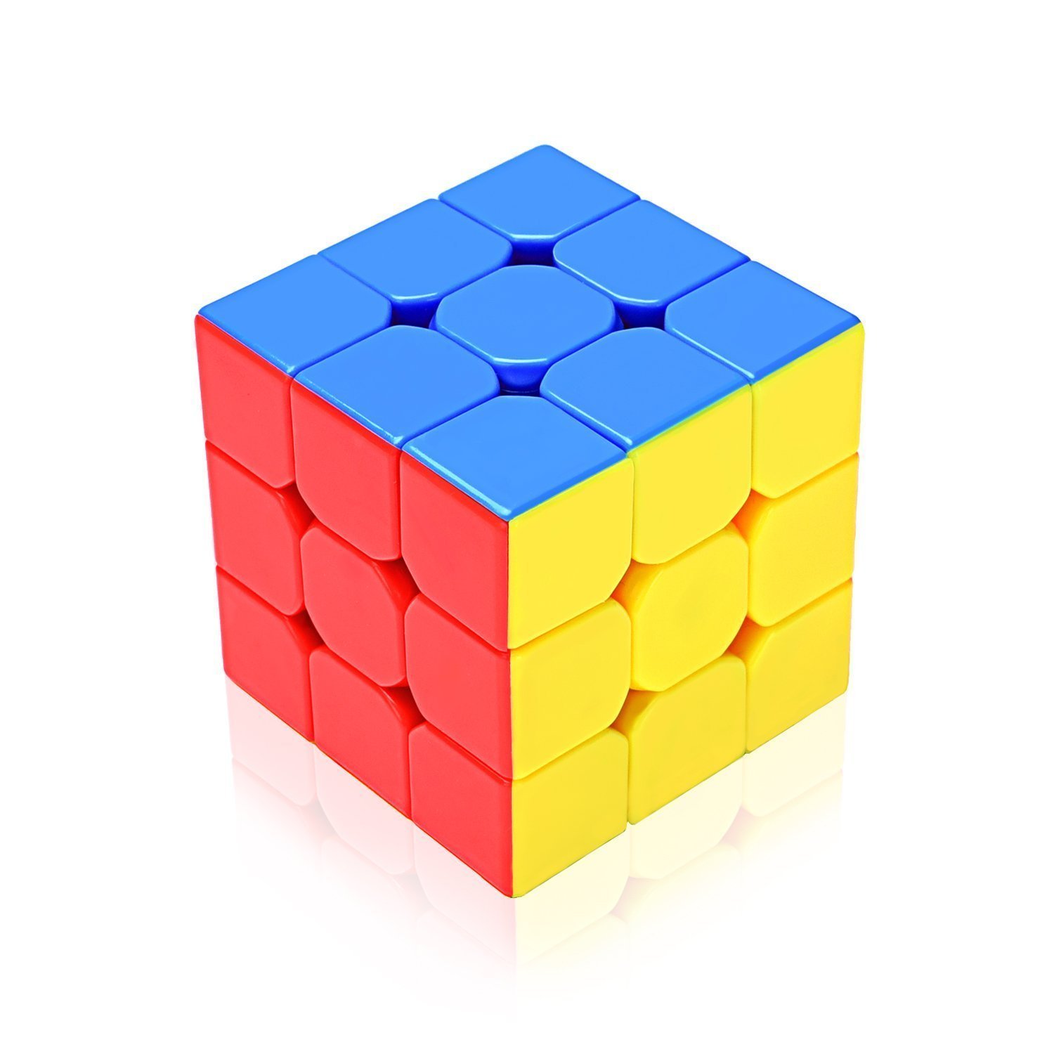 Colour Cube Toy, 3x3 Speed Cube, Stickerless, for Kids, Develops Problem-Solving and Fine Motor Skills | Puzzle Solving Toy | 3 D Puzzle | Brain Teaser Puzzles Pack of 1 