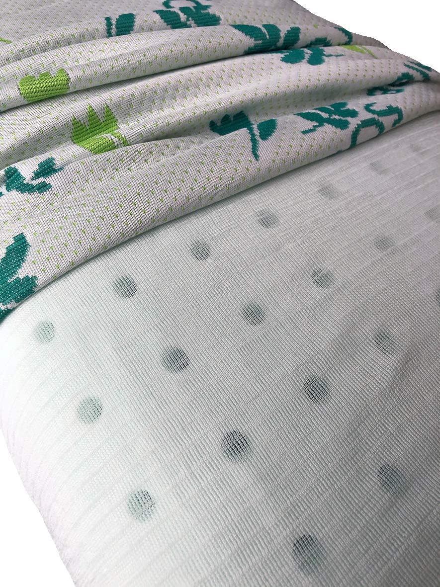 Almohada Viscoelástica Aloe Vera Nature | Alineación Cervical y Descanso Profundo