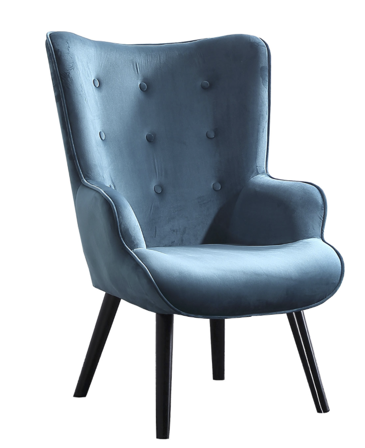 Butaca Voss Verde Aguamarina | Diseño Moderno con Patas Nórdicas