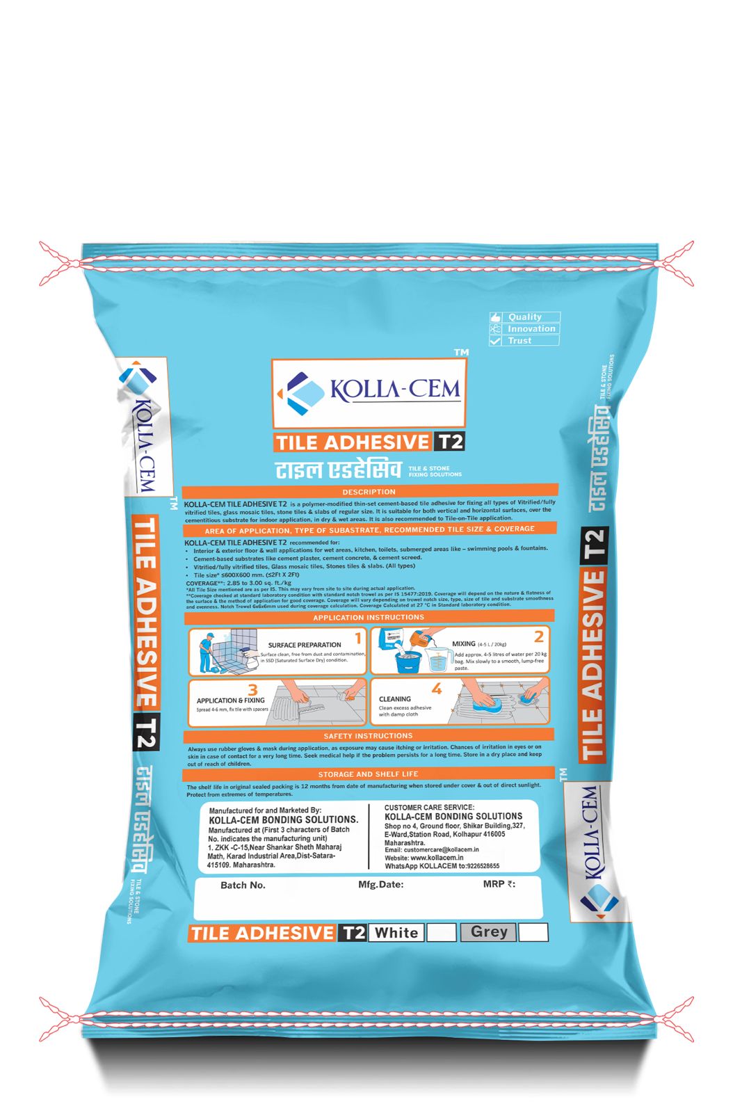 Kolla-Cem Tile Adhesive T2