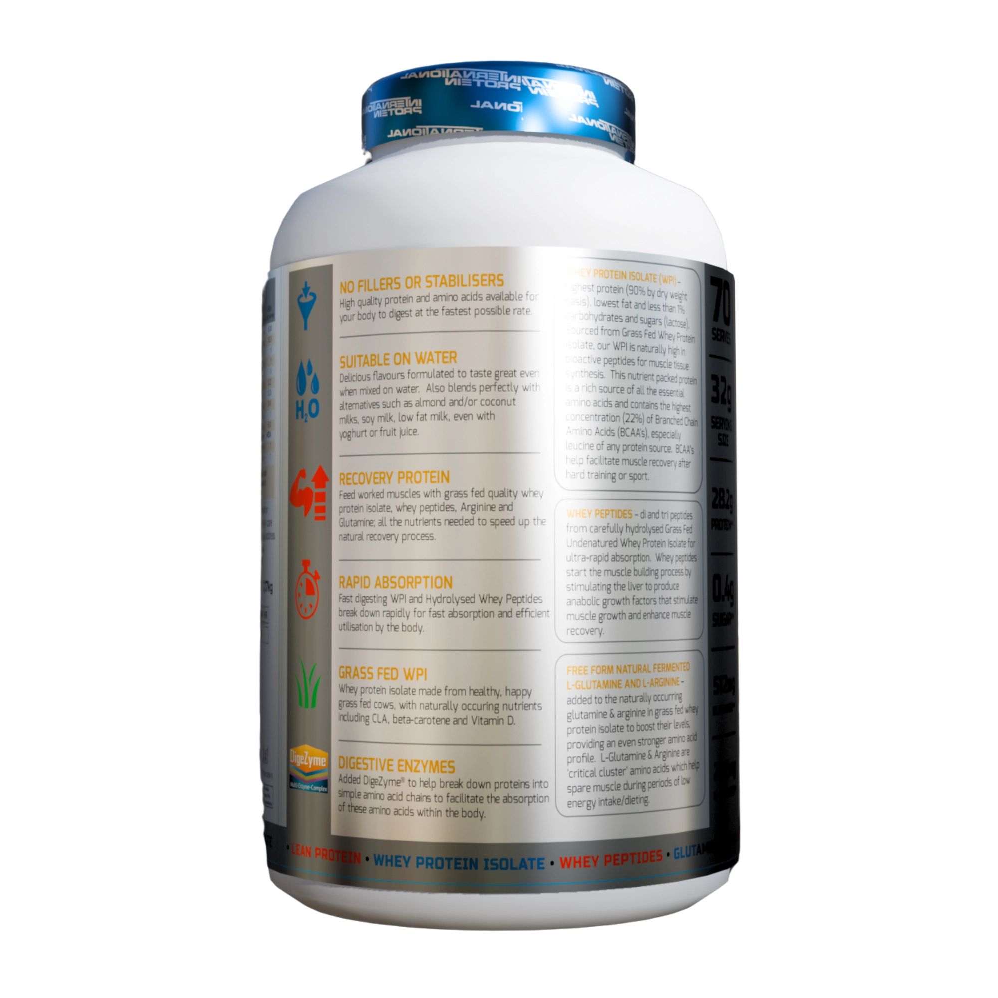 Amino Charged WPI Protein Powder