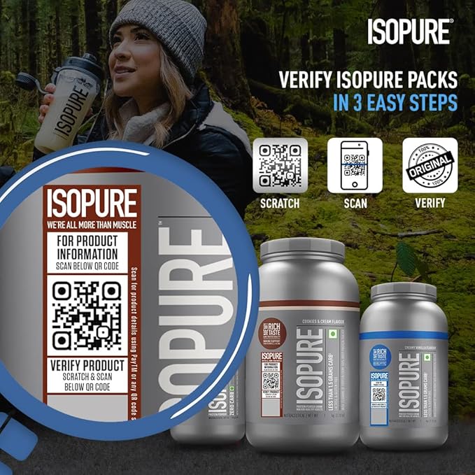 Isopure Dutch Chocolate Protein Powder