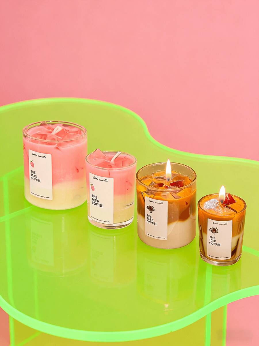 Scented Coffee Candles Set