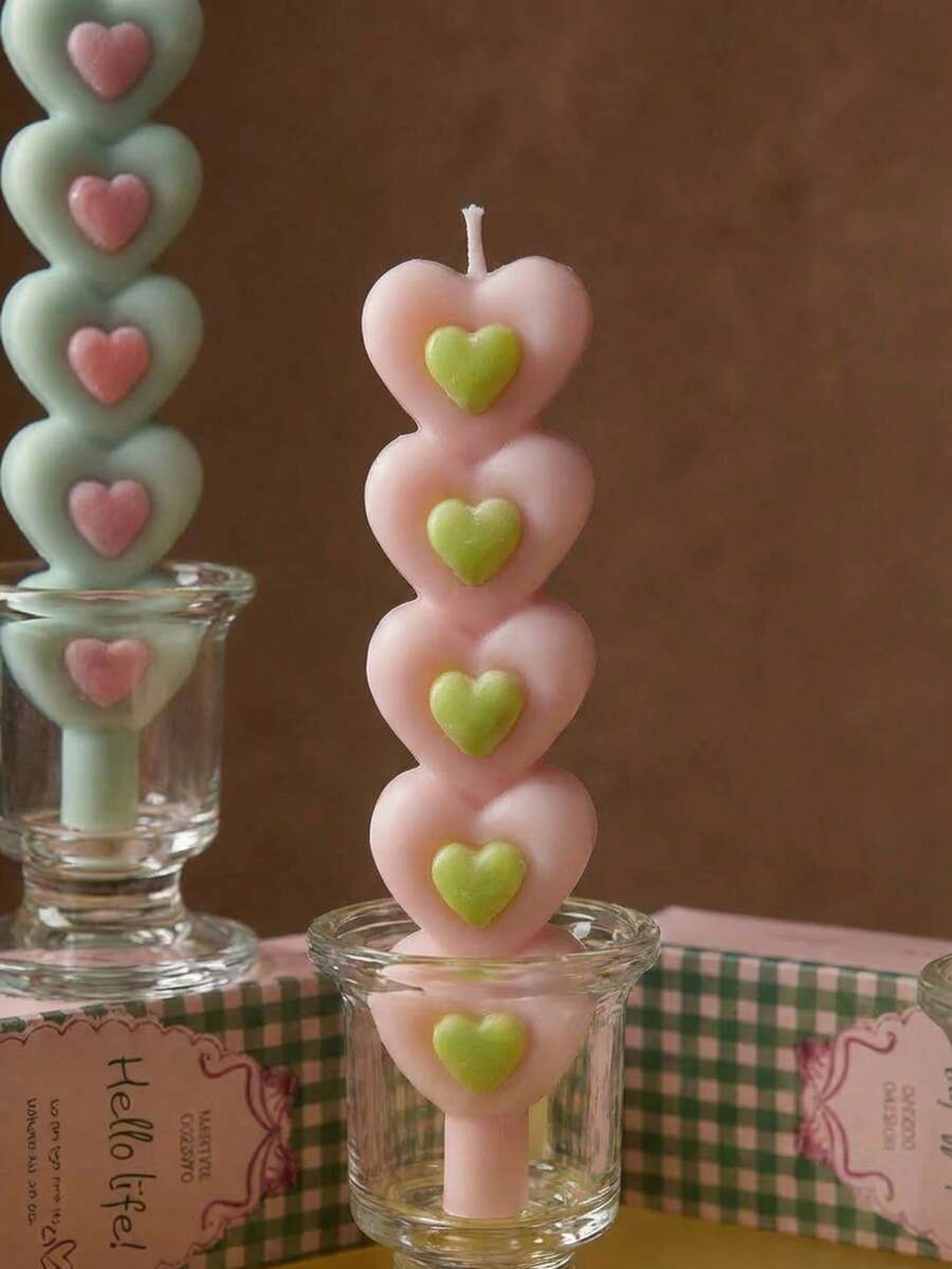Heart Shape Decorative Candles