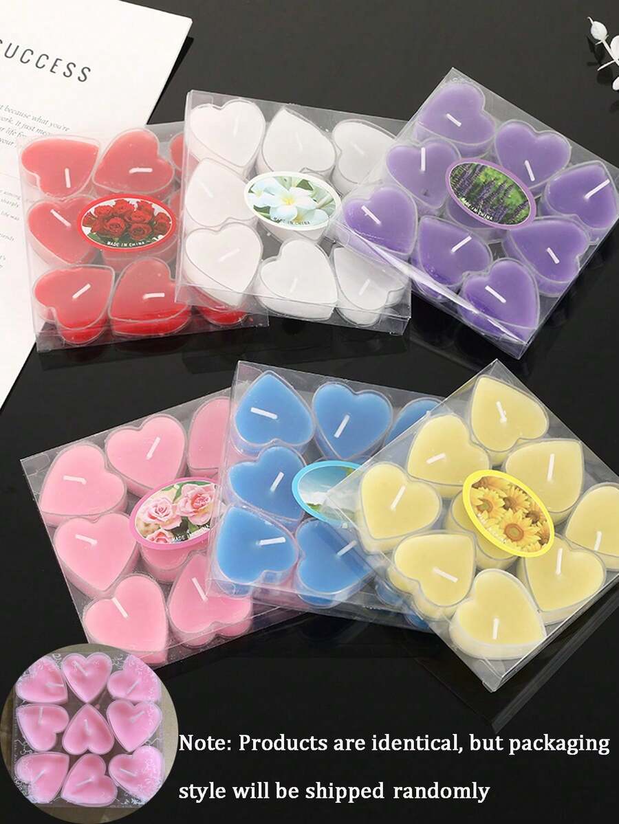 Heart-Shaped Scented Candles