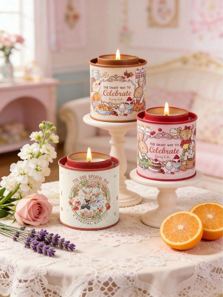 Decorative Scented Candle Set