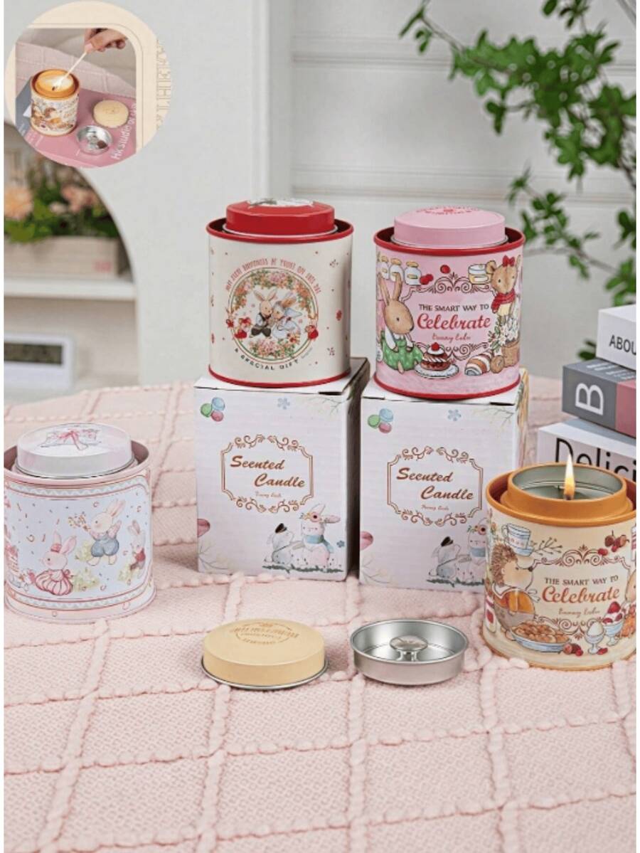 Decorative Scented Candle Set