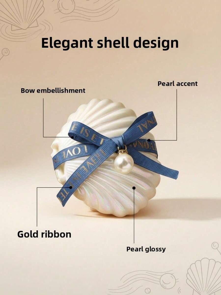 Elegant Shell Jewelry Box