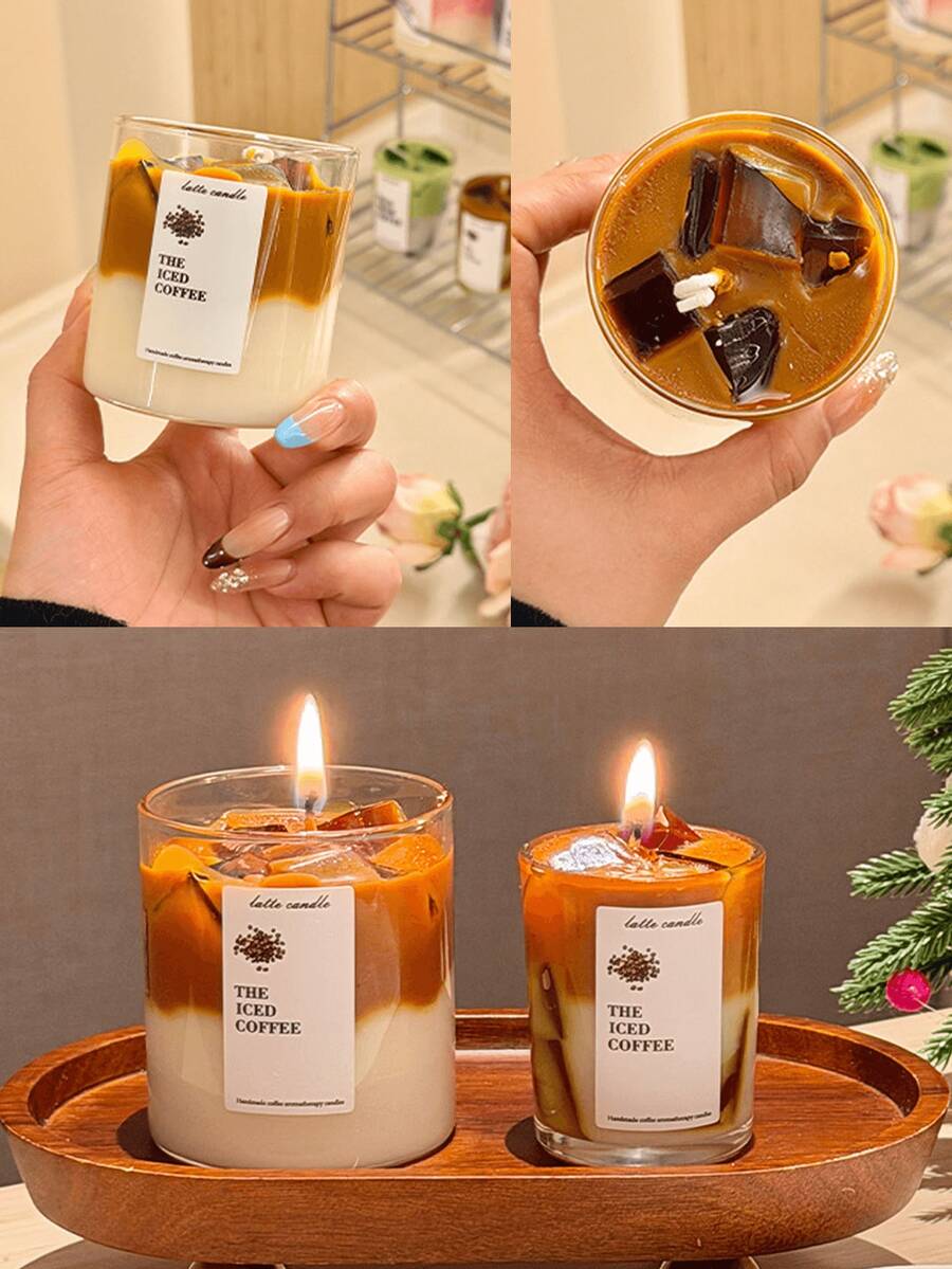Scented Coffee Candles Set