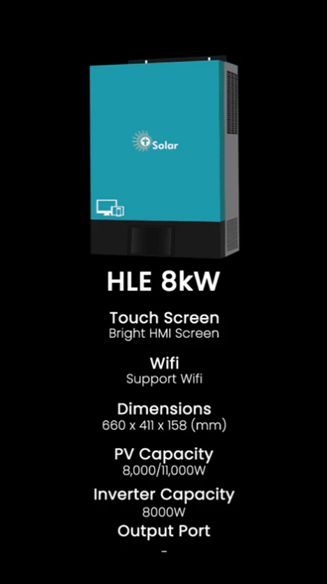 HLE 8kW Solar Inverter